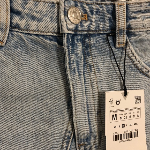 Zara Mini Jean Skirt - Picture 4 of 9